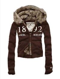 dames abercrombie fitch fur hooded outwear zip 1892 koffie Shop Hoenzadriel 5mwty328